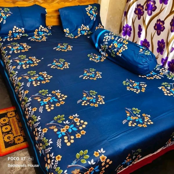 ১০০% সুতি কাপরের বেডশিট