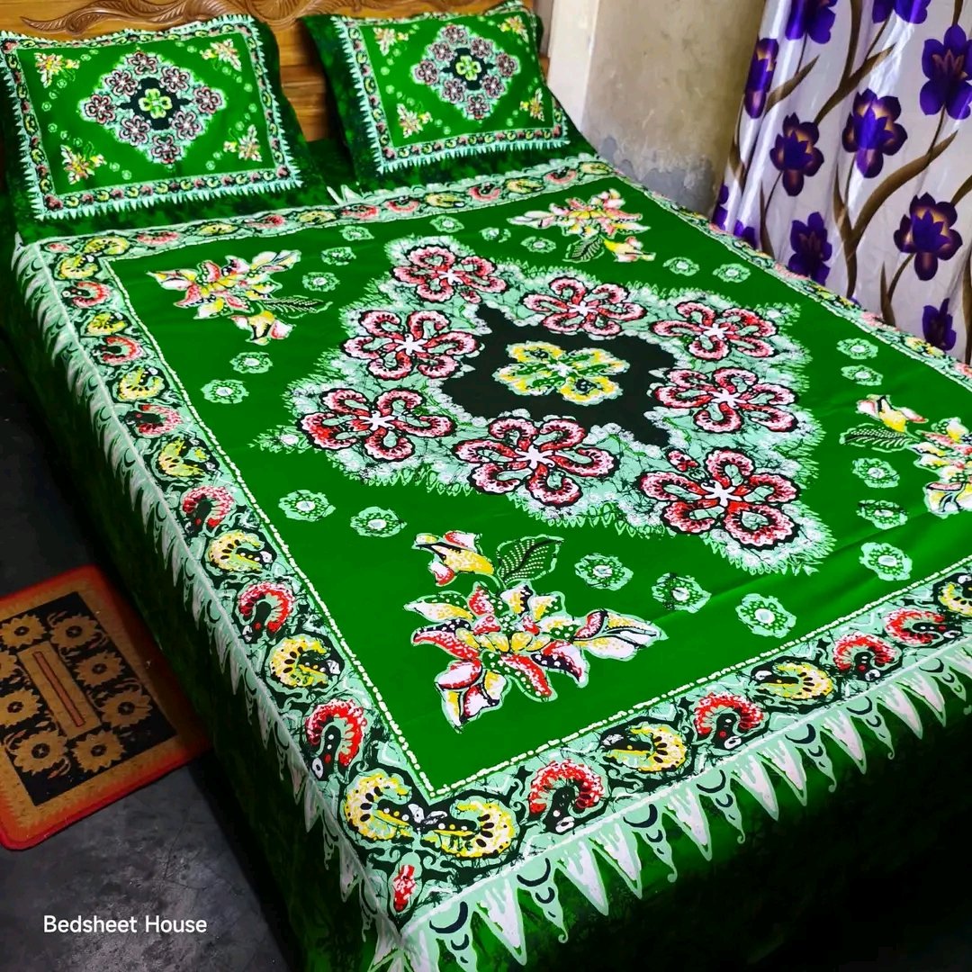 ১০০% সুতি কাপরের বেডশিট